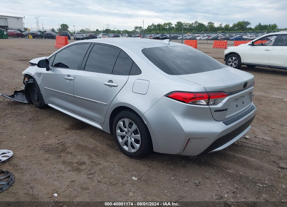 2022 TOYOTA COROLLA LE VIN: JTDEPMAE5N3027557