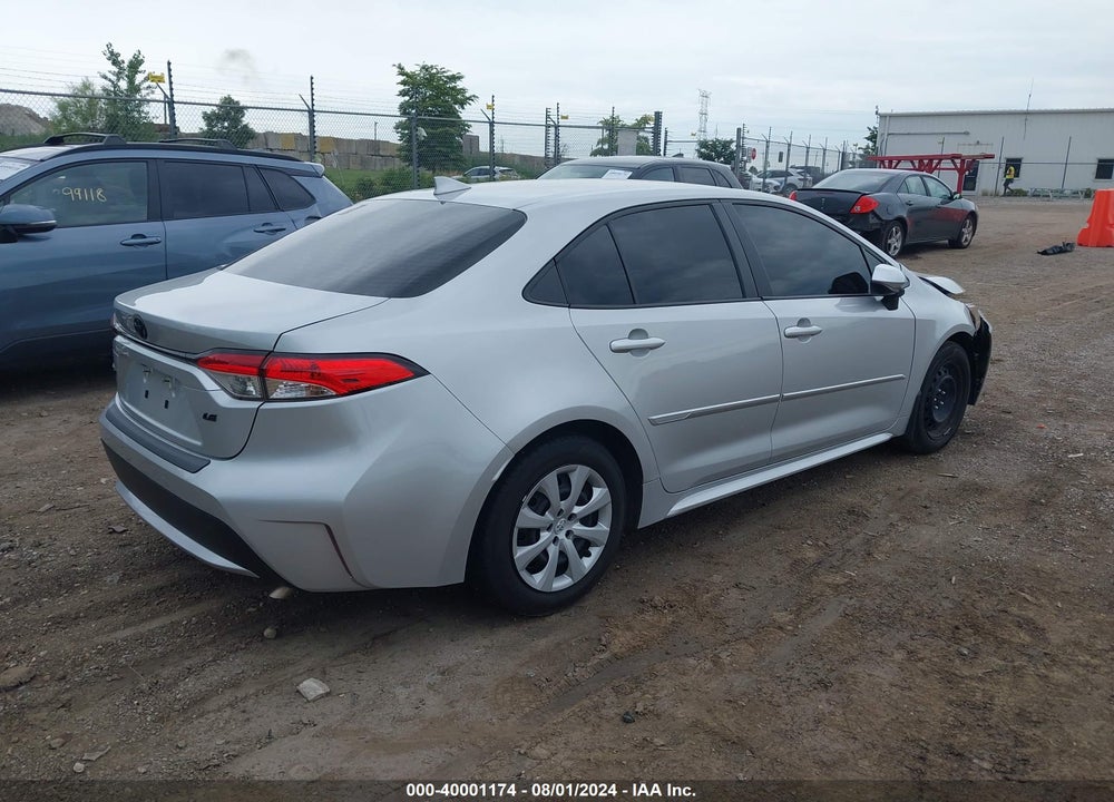 2022 TOYOTA COROLLA LE VIN: JTDEPMAE5N3027557