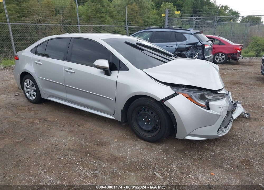 2022 TOYOTA COROLLA LE VIN: JTDEPMAE5N3027557