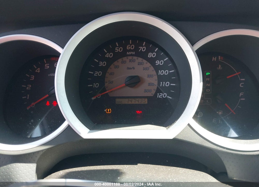 2007 TOYOTA TACOMA PRERUNNER V6 VIN: 5TEKU72N67Z443679
