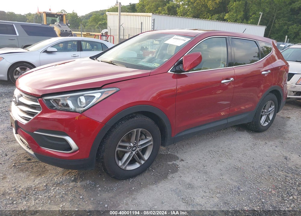 2018 HYUNDAI SANTA FE SPORT 2.4L VIN: 5XYZTDLB1JG556204