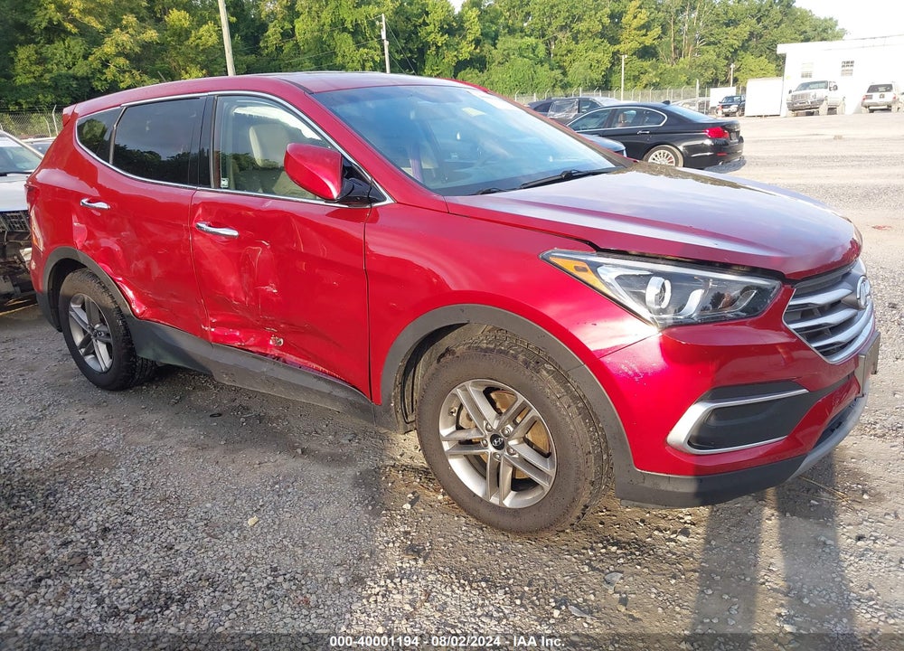 2018 HYUNDAI SANTA FE SPORT 2.4L VIN: 5XYZTDLB1JG556204