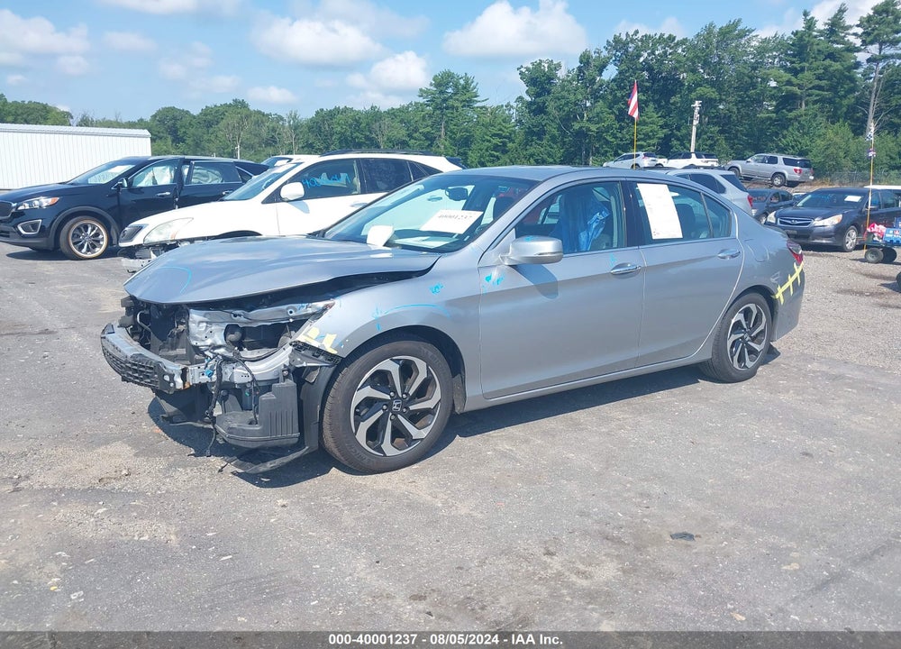 2017 HONDA ACCORD EX-L V6 VIN: 1HGCR3F89HA005173