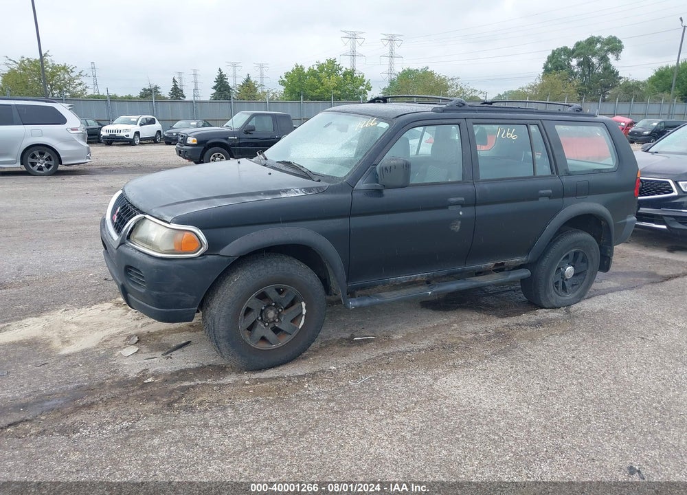 2000 MITSUBISHI MONTERO SPORT ES VIN: JA4LS21H9YP056524