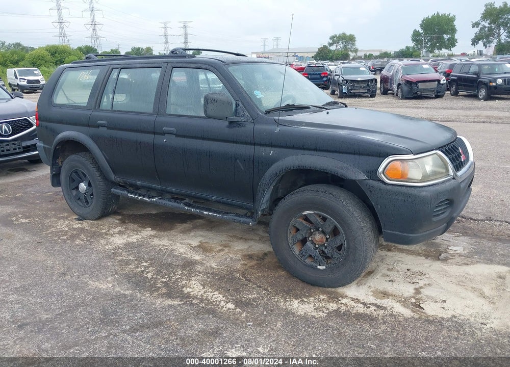 2000 MITSUBISHI MONTERO SPORT ES VIN: JA4LS21H9YP056524