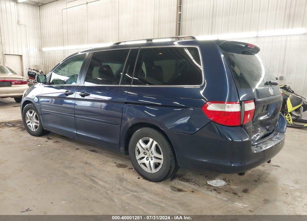 2007 HONDA ODYSSEY EX-L VIN: 5FNRL387X7B017000