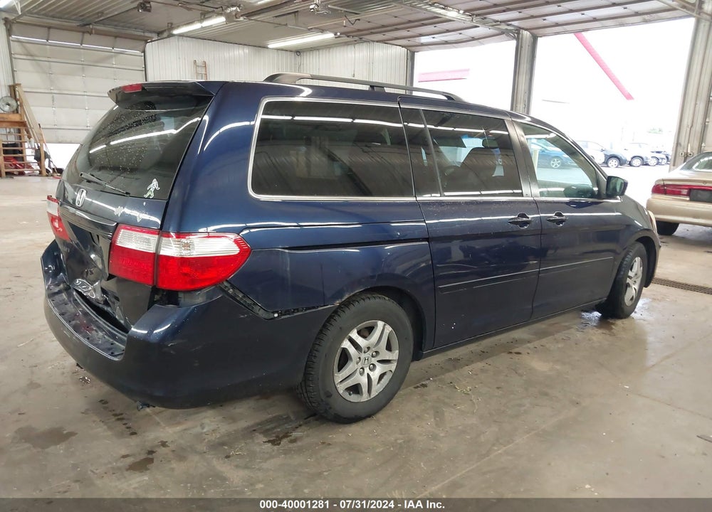 2007 HONDA ODYSSEY EX-L VIN: 5FNRL387X7B017000