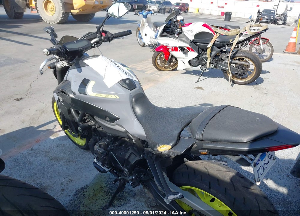 2016 YAMAHA FZ07 C VIN: JYARM06Y6GA002585