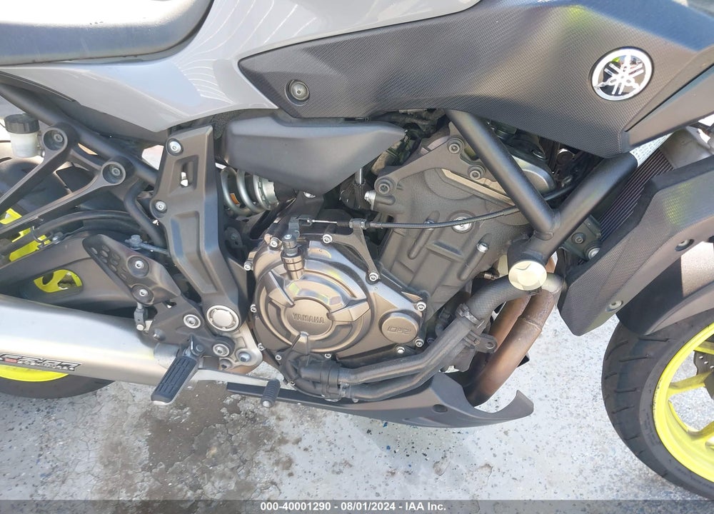 2016 YAMAHA FZ07 C VIN: JYARM06Y6GA002585