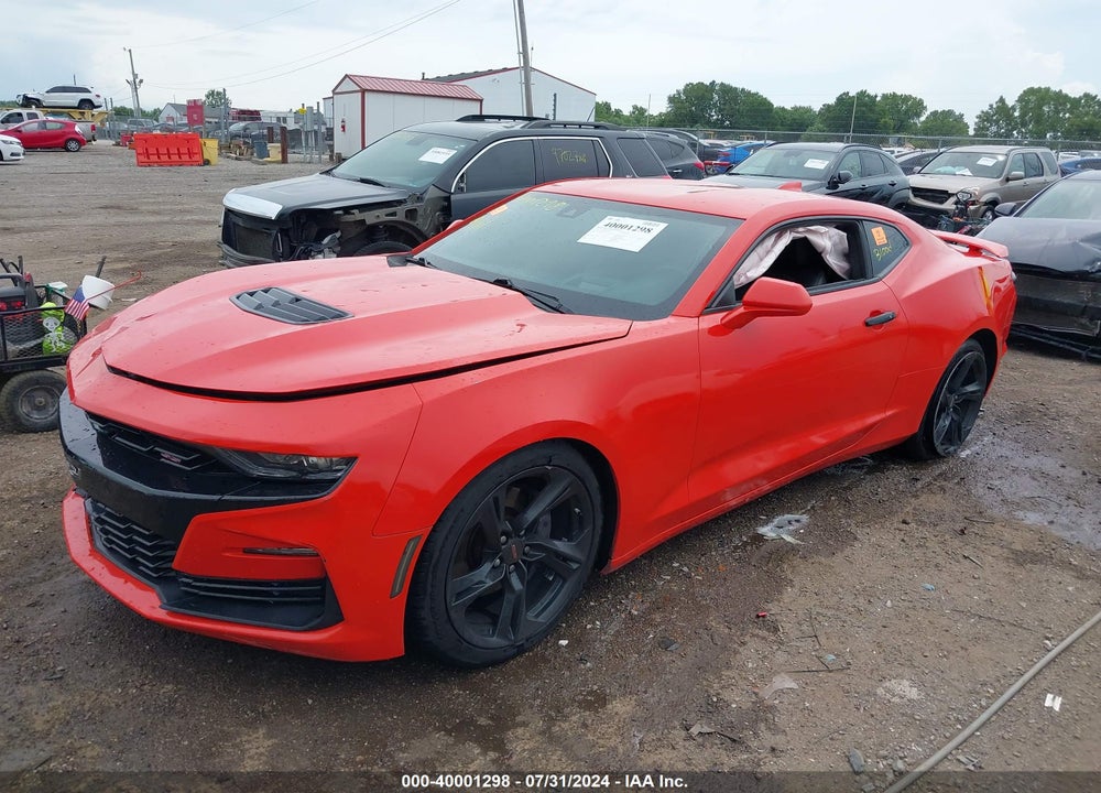 2019 CHEVROLET CAMARO 2SS VIN: 1G1FH1R76K0104304