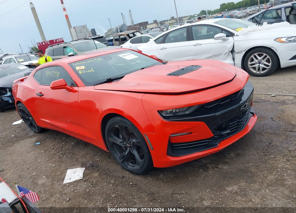2019 CHEVROLET CAMARO 2SS VIN: 1G1FH1R76K0104304