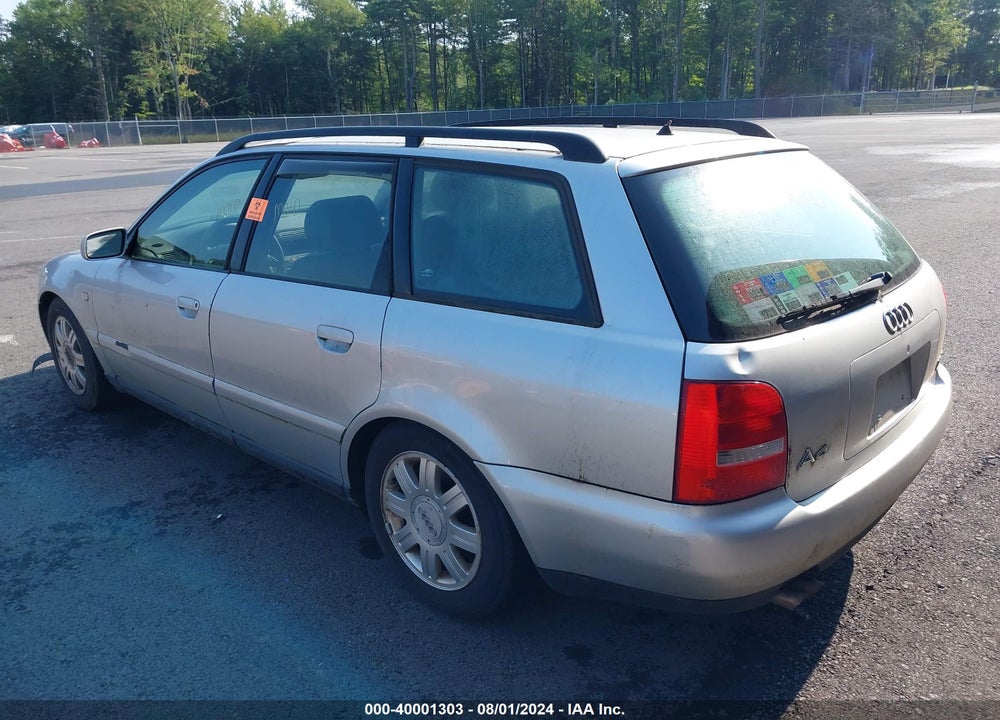2001 AUDI A4 1.8T AVANT VIN: WAUKC68D71A114225