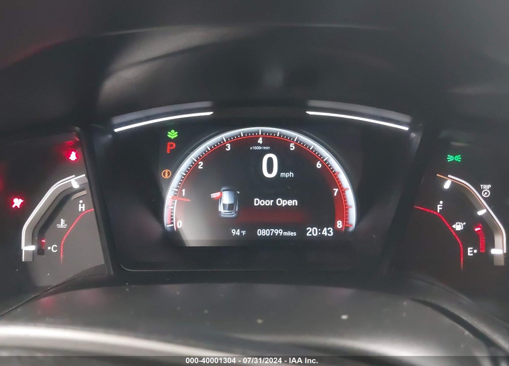 2021 HONDA CIVIC SPORT VIN: SHHFK7H47MU427377