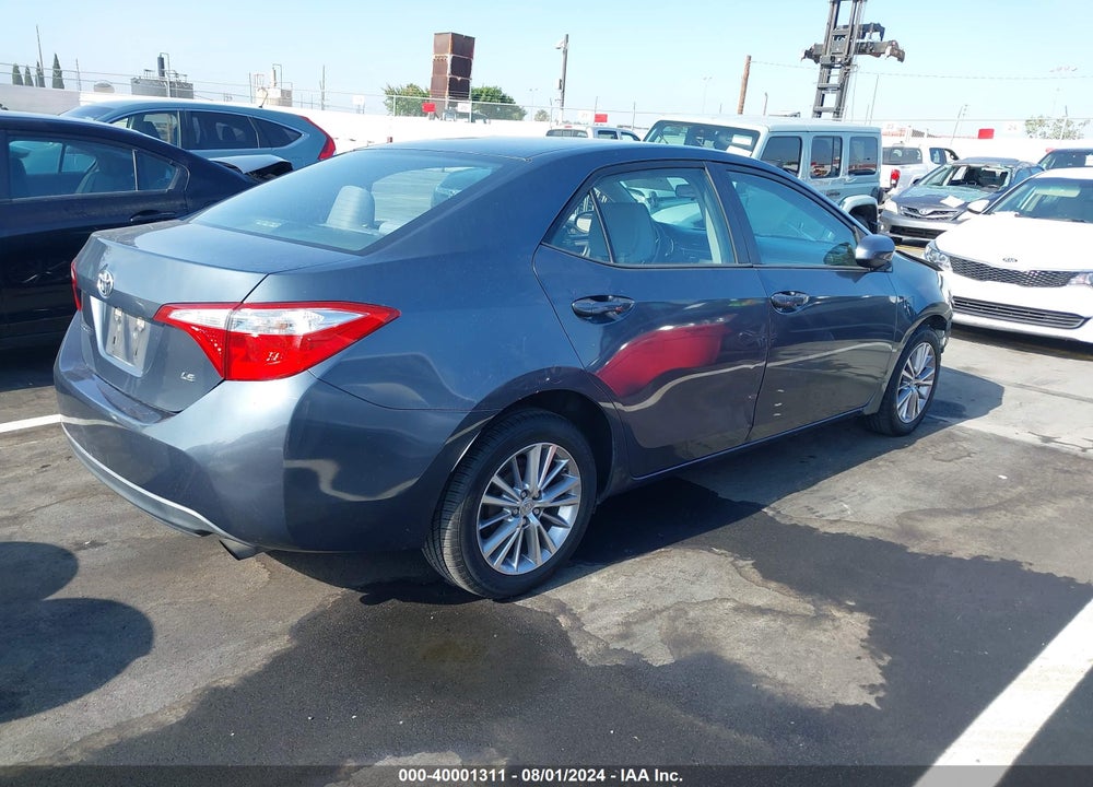 2015 TOYOTA COROLLA LE PLUS VIN: 5YFBURHE0FP273150