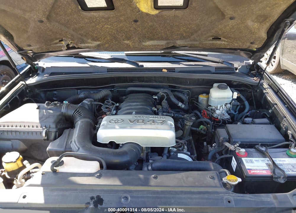 2005 TOYOTA 4RUNNER LIMITED V8 VIN: JTEBT17R450051384
