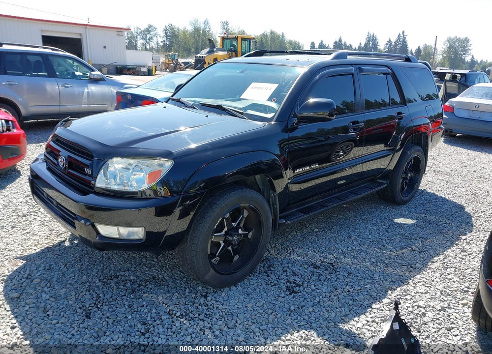 2005 TOYOTA 4RUNNER LIMITED V8 VIN: JTEBT17R450051384