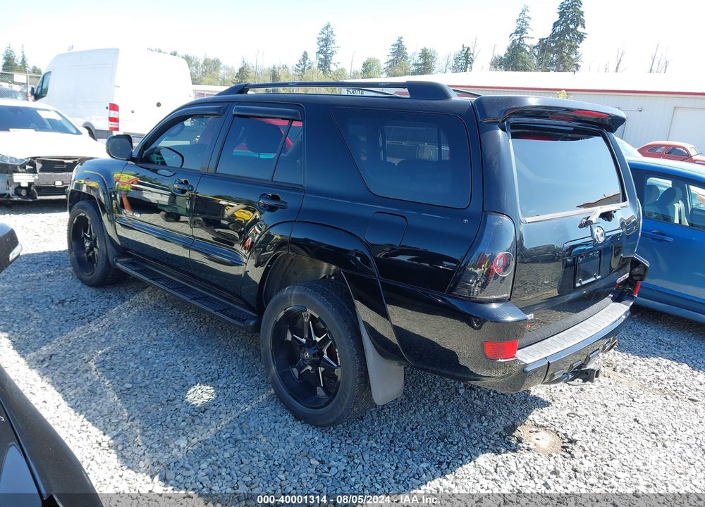 2005 TOYOTA 4RUNNER LIMITED V8 VIN: JTEBT17R450051384
