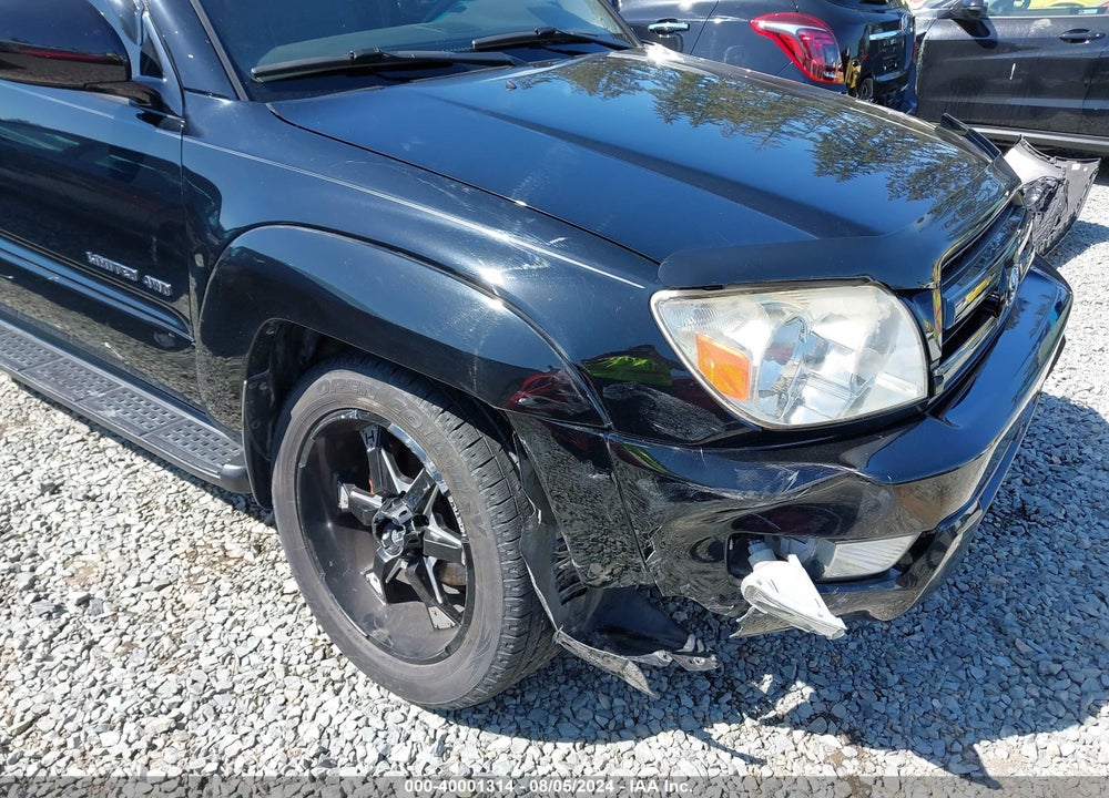 2005 TOYOTA 4RUNNER LIMITED V8 VIN: JTEBT17R450051384
