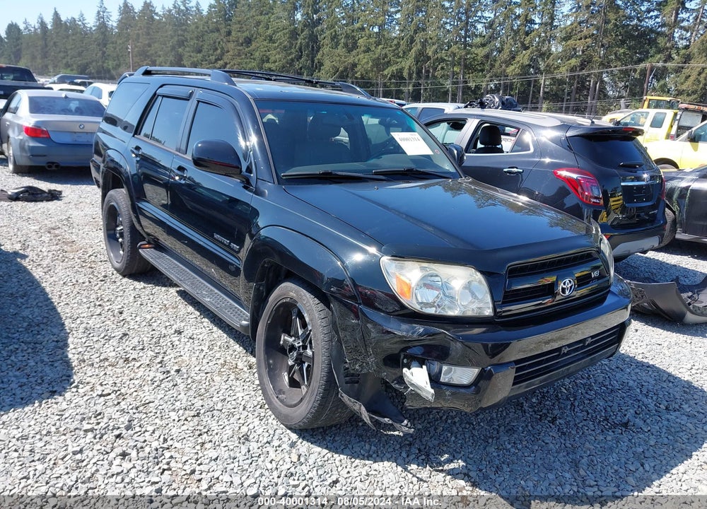 2005 TOYOTA 4RUNNER LIMITED V8 VIN: JTEBT17R450051384