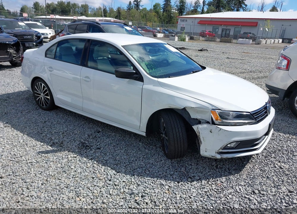 2016 VOLKSWAGEN JETTA 1.8T SPORT VIN: 3VWD17AJ6GM270577