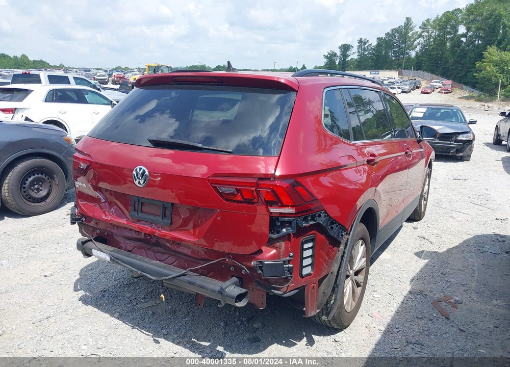 2019 VOLKSWAGEN TIGUAN 2.0T SE/2.0T SEL/2.0T SEL R-LINE/2.0T SEL R-LINE BLACK VIN: 3VV3B7AX5KM060627