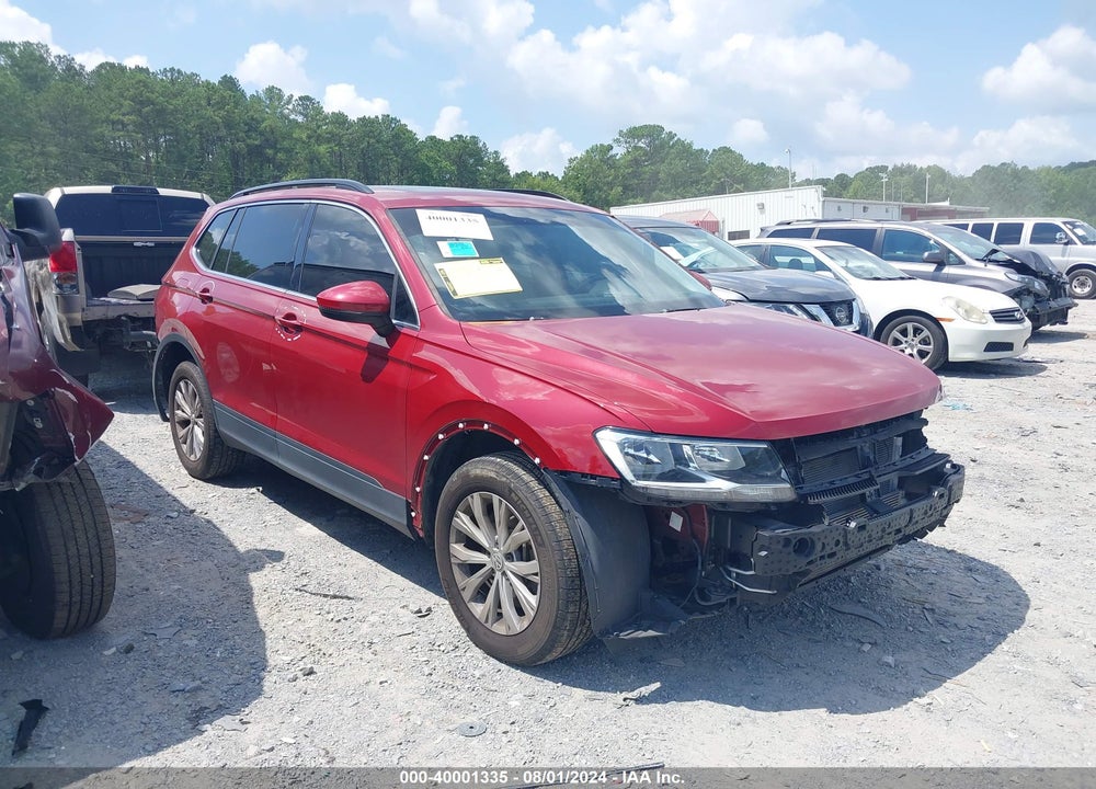 2019 VOLKSWAGEN TIGUAN 2.0T SE/2.0T SEL/2.0T SEL R-LINE/2.0T SEL R-LINE BLACK VIN: 3VV3B7AX5KM060627