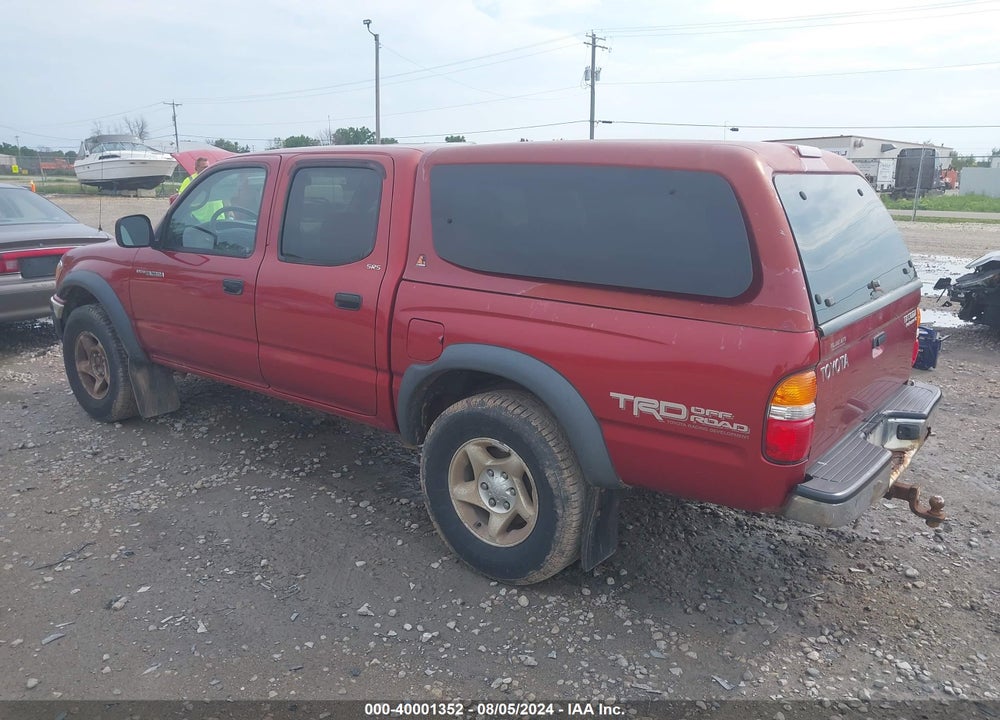 2003 TOYOTA TACOMA PRERUNNER V6 VIN: 5TEGN92N83Z258641