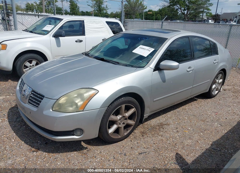 2004 NISSAN MAXIMA 3.5 SE VIN: 1N4BA41E74C917017