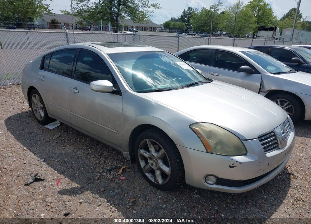 2004 NISSAN MAXIMA 3.5 SE VIN: 1N4BA41E74C917017