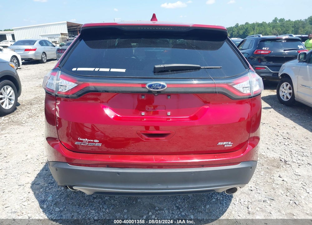 2017 FORD EDGE SEL VIN: 2FMPK4J84HBB54561