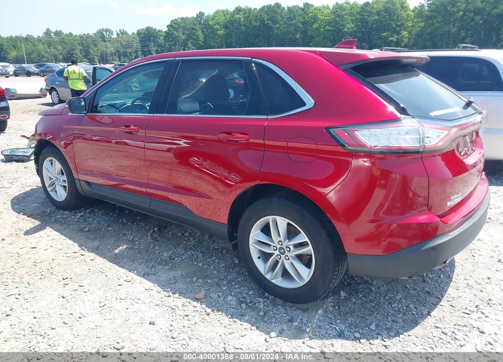 2017 FORD EDGE SEL VIN: 2FMPK4J84HBB54561