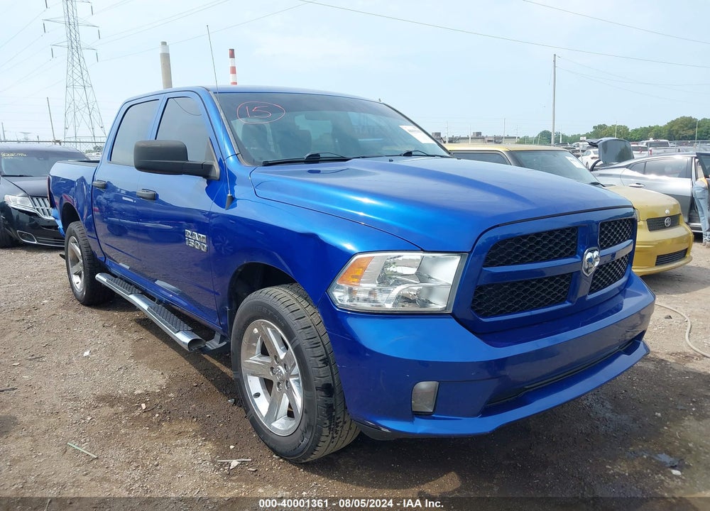 2016 RAM 1500 EXPRESS VIN: 1C6RR7KG0GS339413