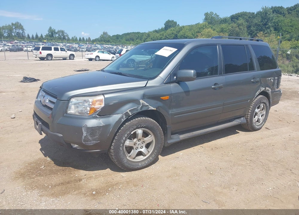 2008 HONDA PILOT EX-L VIN: 5FNYF186X8B034248