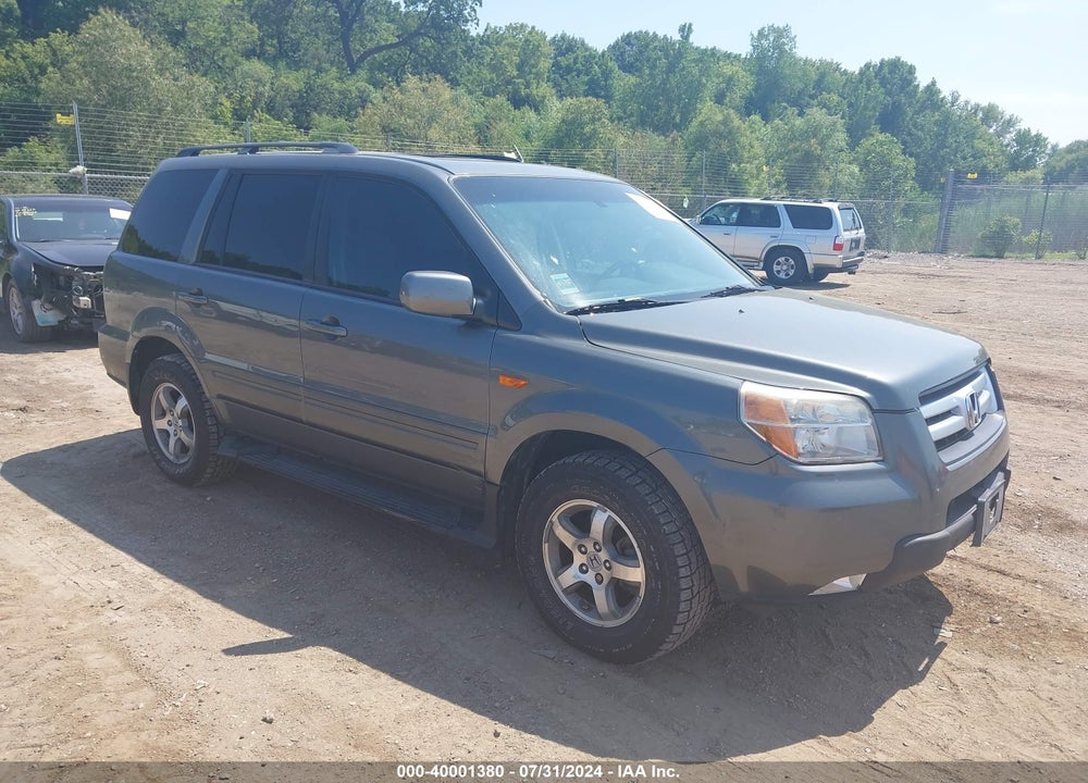 2008 HONDA PILOT EX-L VIN: 5FNYF186X8B034248