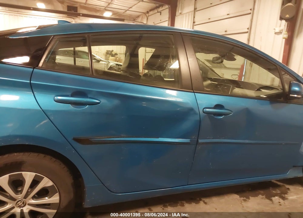 2019 TOYOTA PRIUS XLE VIN: JTDL9RFU2K3009799