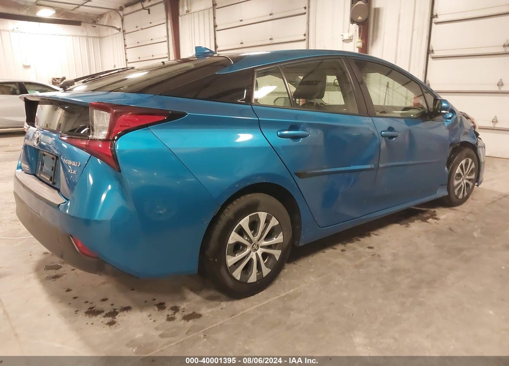 2019 TOYOTA PRIUS XLE VIN: JTDL9RFU2K3009799