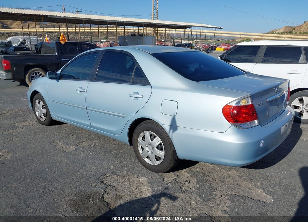 2006 TOYOTA CAMRY LE VIN: 4T1BE32K76U732360