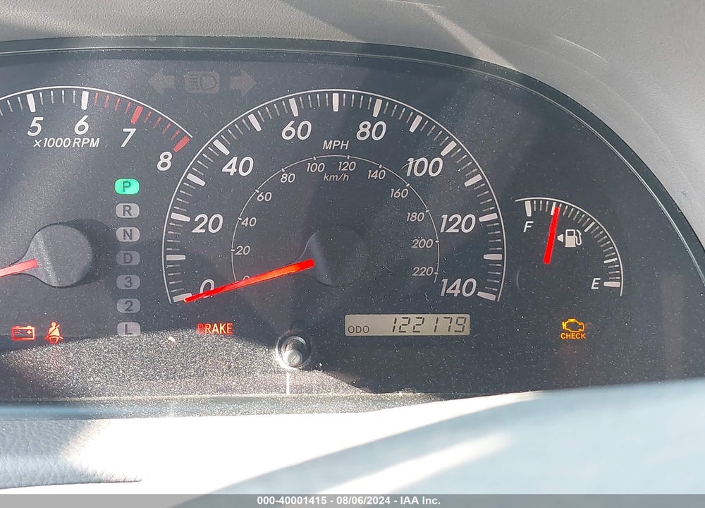 2006 TOYOTA CAMRY LE VIN: 4T1BE32K76U732360