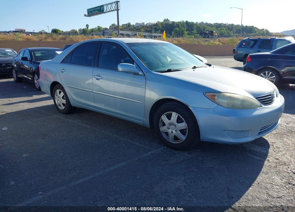 2006 TOYOTA CAMRY LE VIN: 4T1BE32K76U732360