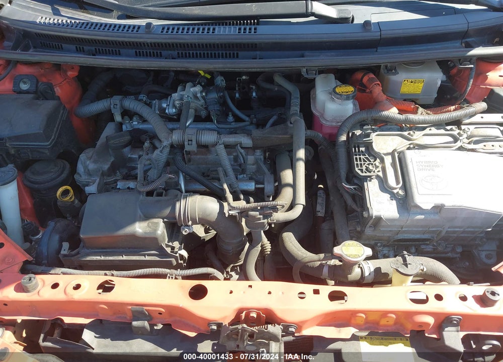 2012 TOYOTA PRIUS C THREE VIN: JTDKDTB33C1014544