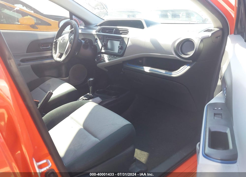 2012 TOYOTA PRIUS C THREE VIN: JTDKDTB33C1014544