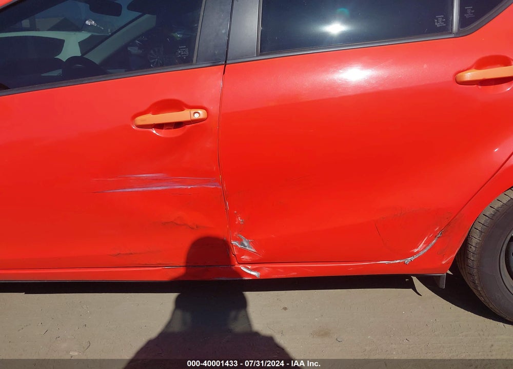 2012 TOYOTA PRIUS C THREE VIN: JTDKDTB33C1014544