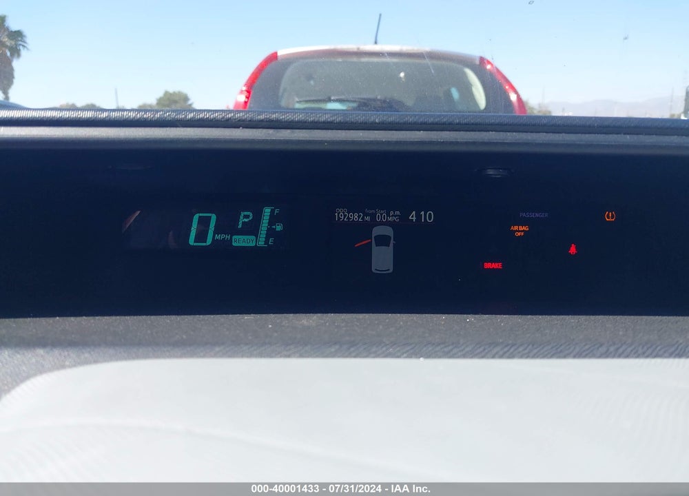 2012 TOYOTA PRIUS C THREE VIN: JTDKDTB33C1014544