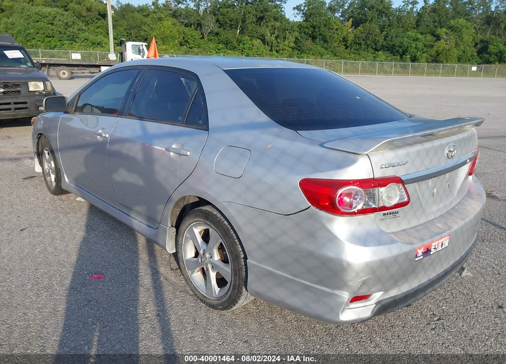 2013 TOYOTA COROLLA S VIN: 5YFBU4EE7DP148201