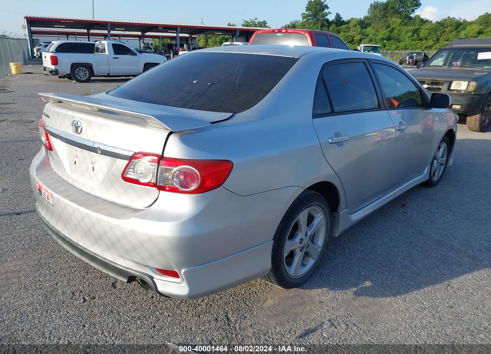 2013 TOYOTA COROLLA S VIN: 5YFBU4EE7DP148201