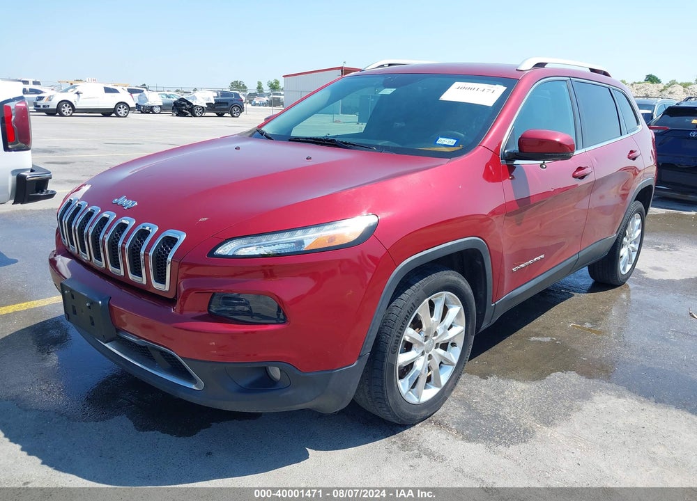 2015 CHEROKEE JEEP  LIMITED VIN: 1C4PJLDS6FW535915