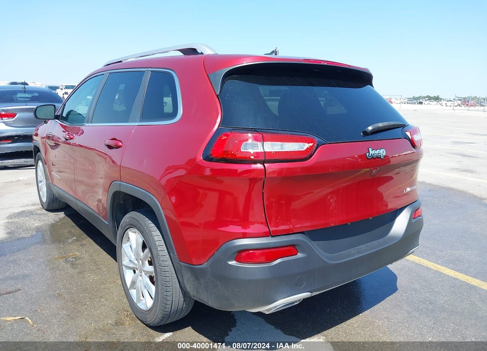 2015 CHEROKEE JEEP  LIMITED VIN: 1C4PJLDS6FW535915