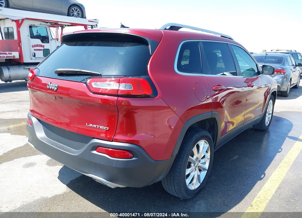 2015 CHEROKEE JEEP  LIMITED VIN: 1C4PJLDS6FW535915