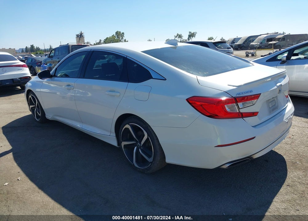 2020 HONDA ACCORD SPORT 2.0T VIN: 1HGCV2F37LA003375