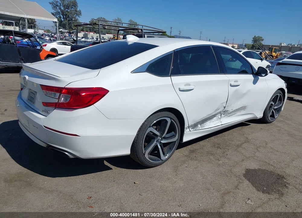 2020 HONDA ACCORD SPORT 2.0T VIN: 1HGCV2F37LA003375